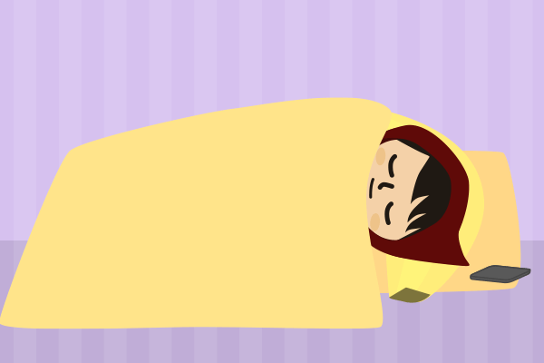 すやすや寝てる