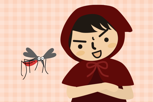 蚊のお腹が赤いってことは