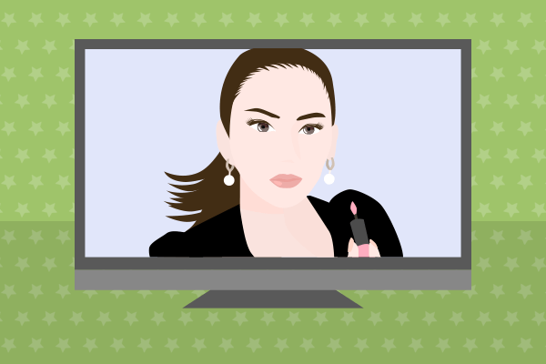 美人のイラスト