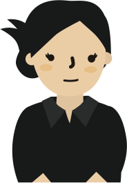 メイクさんのイラスト