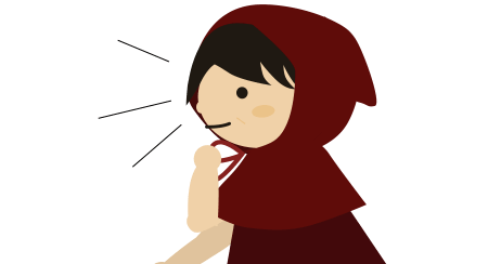 何かに気づくイラスト